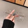 New Brand Beige White Green Round Transparent Anti Blue Light Glasses Frame Vintage Korean Women Eyeglasses