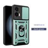 For Motorola Moto G35 Capa Rotatable Ring Stand Shockproof Cover Slide Camera Funda for Motorola Moto G35 5G Case