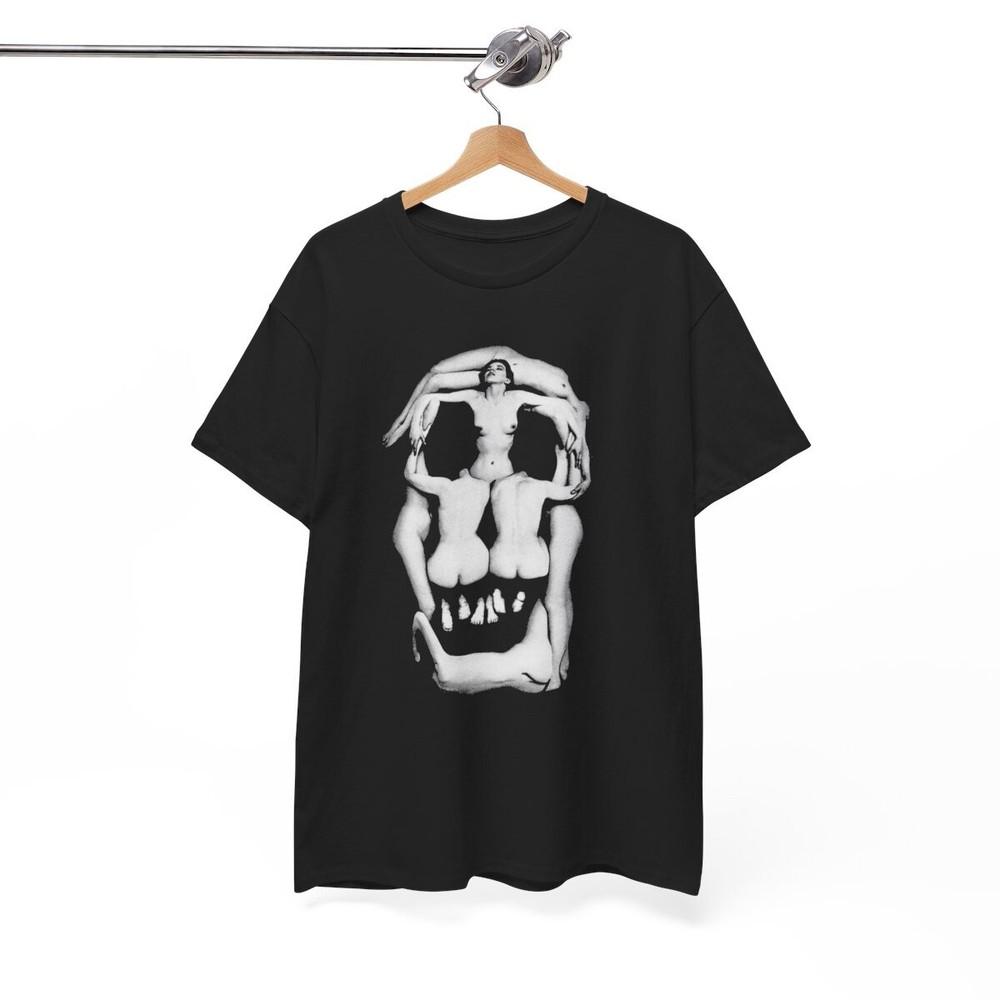 

Salvador Dali Skull T-shirt | Surrealist Goth Tee | Gothic Tshirt | Skull Shirt XL