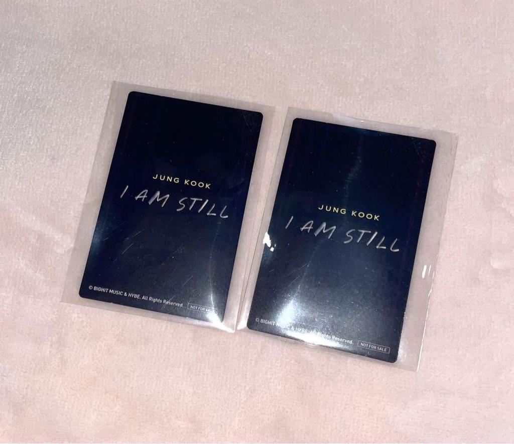[USED] Jungkook Movie Final Trading Card Jungkook Japan Exclusive