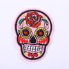 8Pcs Emoji Expression Emboidery Patches Patch Exaggerated Fabric Applique Ornaments Accessories 6.2x