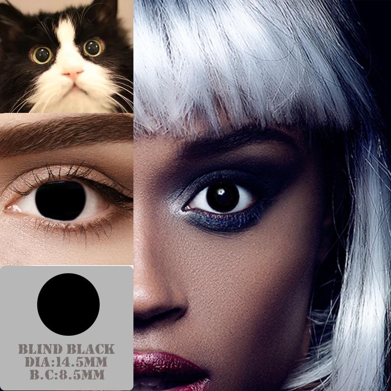 

Mrs.H 2 шт./пара, ежегодные цветные контактные натуральные линзы, очки для Хэллоуина, многоцветные контактные линзы для глаз, линзы аниме для косплея