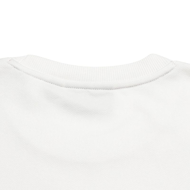 Fila Original Peony Pullover Simple Fashion Classic Retro Casual Versatile Comfortable Loose Round Neck Sweatshirt Unisex Sweatshirt F51U619203FIV