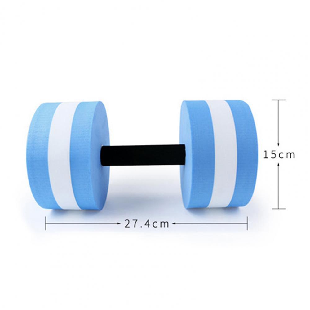 1PC Water Dumbbells EVA Automatic Floating Foam Dumbbells Aerobic Exercise Men and Women Swimming Pool Resistance Fitness Tools