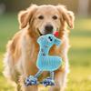 3 Pcs Squeaky Plush Dog Toy Stuffed Little Deer Shape Dog Chew Toys with Rope Ball Knot for Puppy Teething Training Boredom Relief