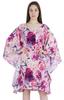 Moomaya Women  s  Short  Tunic  Kaftan  Casual Kimono Mini Beach Dress Swimsuit Cover Up