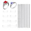 16Pcs Make Jewelry Smaller Invisible Ring Size Adjuster for Loose Rings Adjuster
