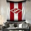 Spartak Moscow Champion Wall Hanging Printed Fabric Blanket Decorative Tapestries for Bedroom Living Room Home Decor