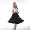 Adult Lolita Super Puffy Hexagonal Mesh Skirt Petticoat for Cosplay Dance