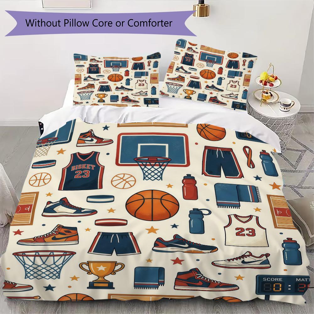 Basketball Pattern Bedding uilt Set uilt