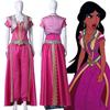 Enchanting Adult Aladdin Princess Jasmine Dress Cosplay Costume For Women