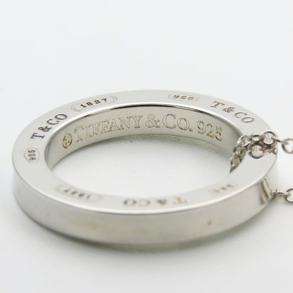Použité TIFFANY&Co. Náhrdelník 1837 kroužků Stříbro925 3,7g Stříbrný přívěsek