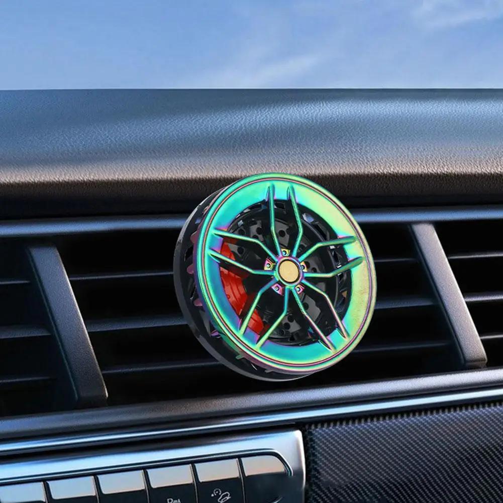 

Car Mounted Aromatherapy Vent Can Rotate Wheel Hub Interior Decoration Air Creative Vent Clip Perfume Aromatherapy Conditio Z8A8