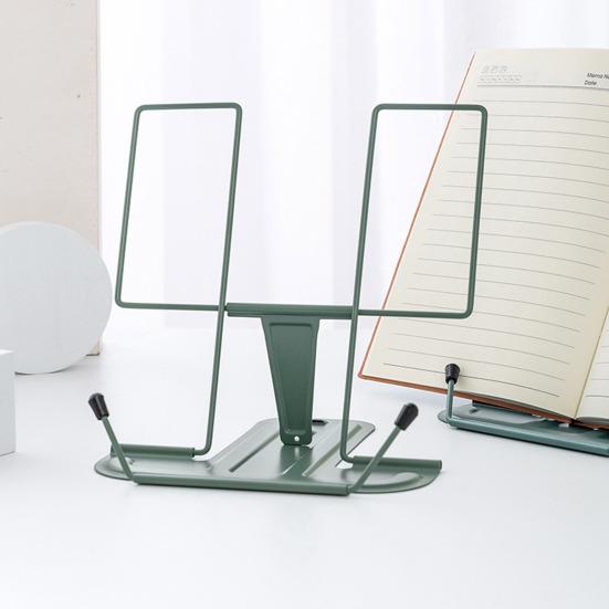 Kovový stojan na knihy na čítanie Nastaviteľná opierka Držiak na knihy so sponami na strany Stolový držiak na dokumenty Stojan na písanie pre recepty Učebnice Tablet Hudobná kniha