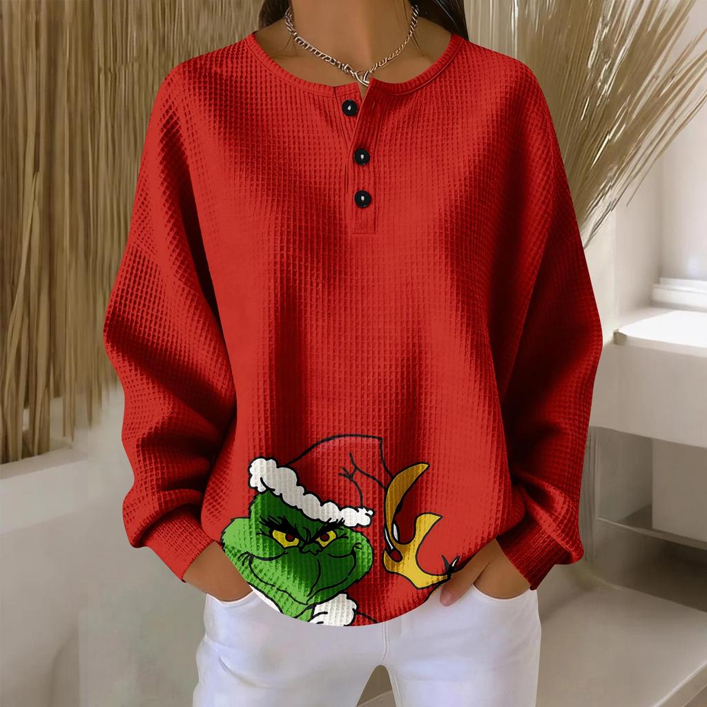 Dámské ležérní košile s dlouhým rukávem, topy na knoflíky s výstřihem do V, volný úplet, podzimní oblíbené pro ženy