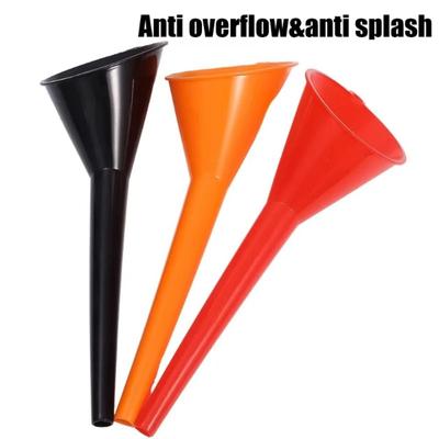 Anti-splash Car Long Stem Funnel Universal Oil Funnel Durable Motorcycle Refueling Tools