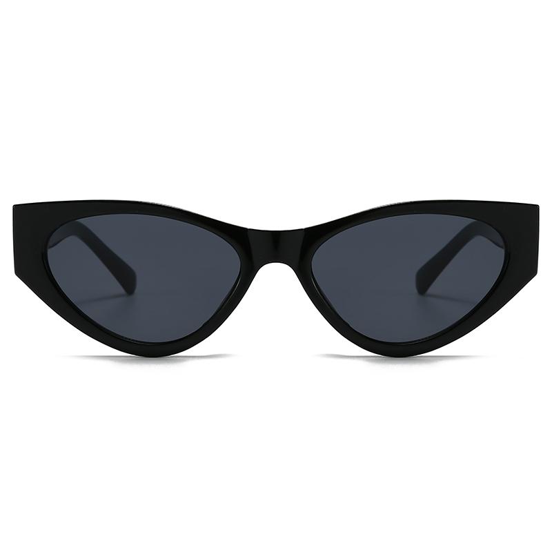 Trendy Cat-Eye Sunglasses for Women and Men Cross-Border Fashion Narrow Model Street Style Lh214