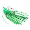 Willow Leaf Spinnerbait Anti Hanging Bottom Fishing Lure Spinner Bait for Fresh Sea BassGreen