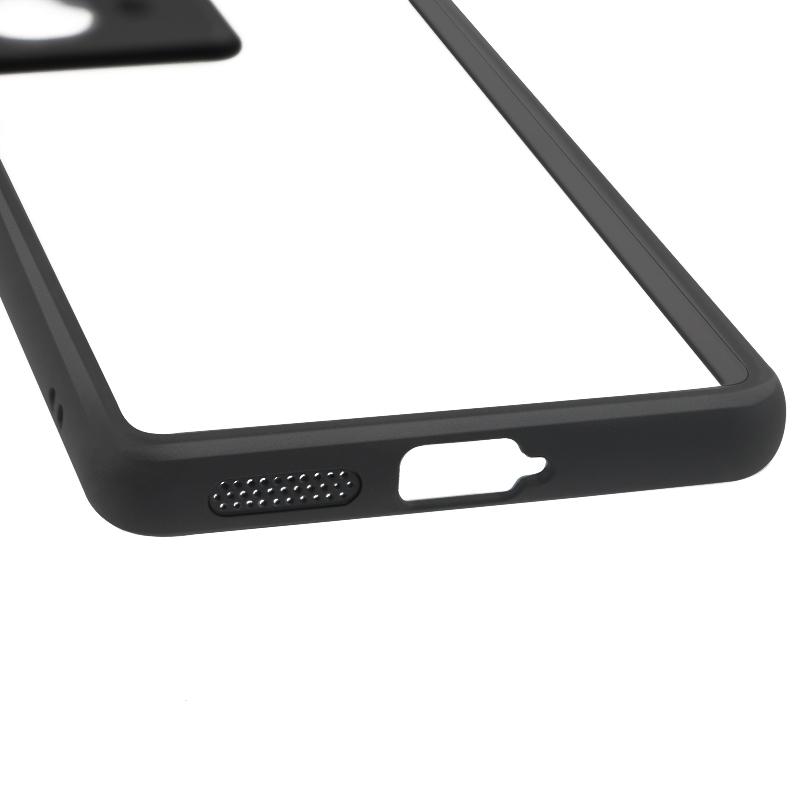 For Motorola Moto G85 Case Motorola Moto G85 Cover Luxury Clear PC + TPU Shockproof Silicone Phone Back Cover Motorola Moto G85