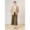 Bcbg Logo Point Piping Linen Jacket B4m3j105