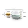 Mini Motor for Ford C-Max Focus Mondeo Galaxy Jaguar XF CC9 Door Lock Actuator 1010019 3K5365 Center Control 12V
