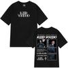 Rapper Kidd Voodoo Album Graphic 100Cotton Shirt Men Retro Fashion 2026 New Summer Hip Hop Unisex Short Sleeve Loose Tshirt