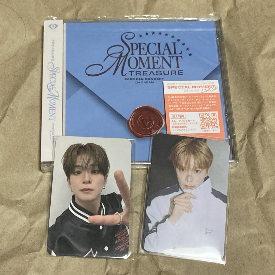 

[USED] TREASURE CD enclosed trading card bonus trading card Asahi