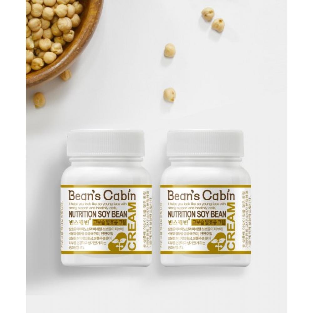 Beanscabin Moisturizing Fermented Bean Cream Set 2 Types none