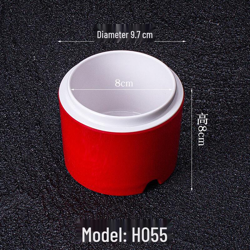 Jinmeili Melamine Rotating Hot Pot Serving Plate