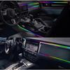 Universal Car Ambient Lights LED Interior RGB Symphony Atmosphere Lamp USB APP & Remote Control Acrylic Strip Light
