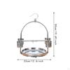 Bird Cage Parrot Playstand Stand Tabletop for Lovebird Cockatiels Budgie