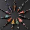 Lapis Lazuli Crystal Pendulum for Witchcraft Ceremonies Divination Reiki Healing and Mystical Gifts Witchcraft Rituals