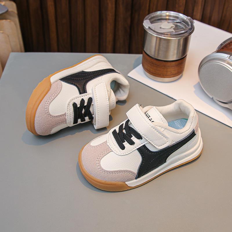2025 Kids' Agan Sports Shoes: New Spring/Autumn Girls & Boys Soft Sole White Sneakers