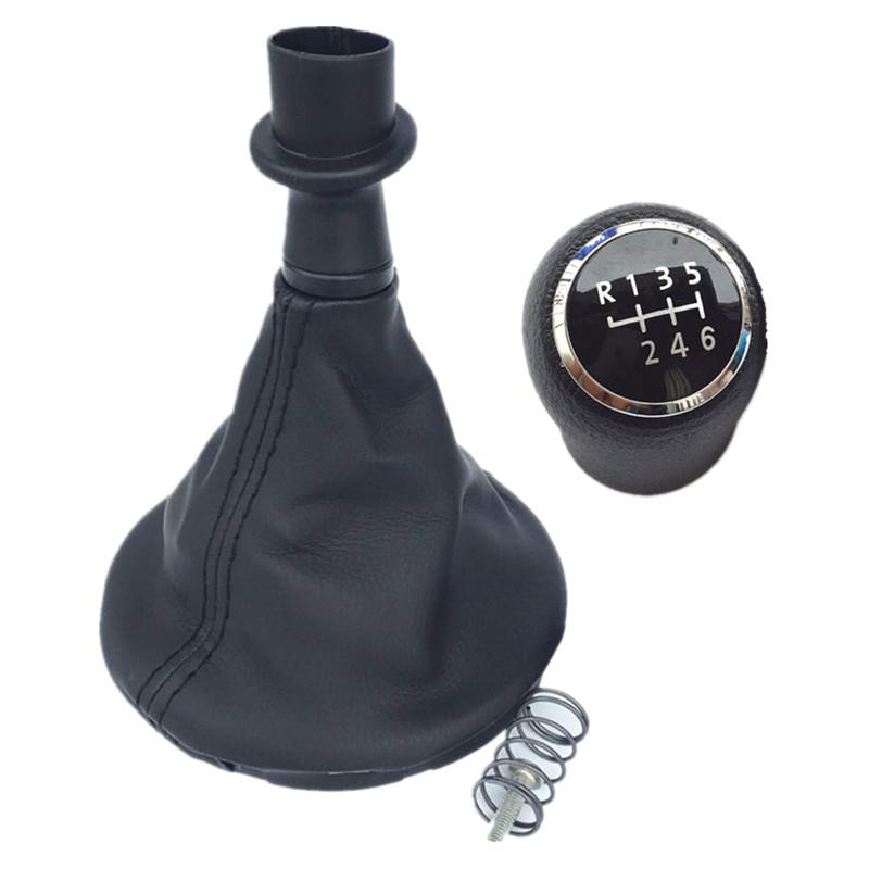 Gear Shift Knob Shifter Lever Stick Gaiter Boot Cover Car Accessories For Volkswagen VW Transporter T5 T5.1 T6 Gp 2003-2019