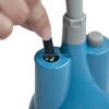 Portable ABS Rechargeable Bathroom Shower Bidet Sprayer with Single Handle Electric Faucets for Personal Hygiene