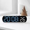 Jump Seconds LED Alarm Clock Multi-functional Timing Electronic Clock Simple Nordic Style Clock Timer 5506