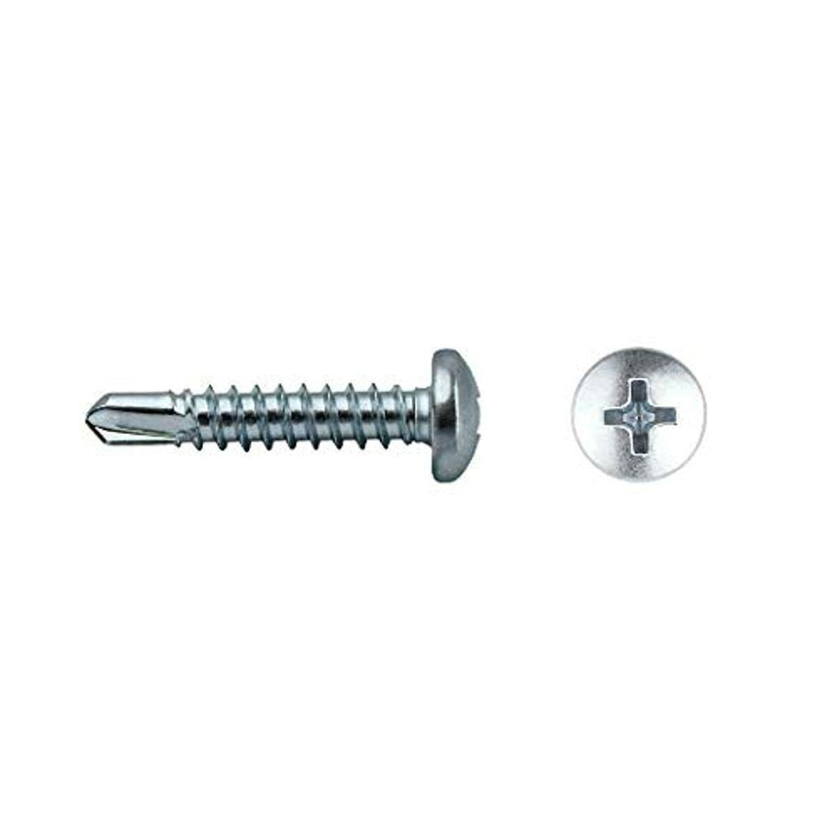 

Boîte à vis CELO DIN 7504N Ø 4,8 mm 25 mm Phillips zingage (250 Unités) TU прозрачный