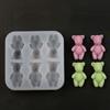 Bear Silicone Mold Fondant Molds For Cookie Decorating Bear Candle Molds For Candle Making Cake Decorating Molds