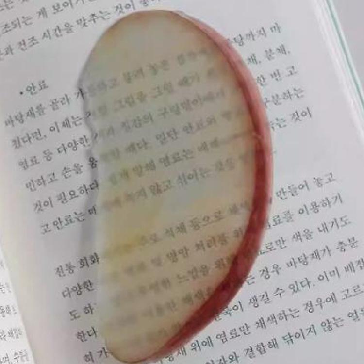 10Pcs Cartoon Fruit Bookmarks Realistic Fruit Acrylic Bookmarks Reading Aid For Book Lovers Library Travel Daily Use