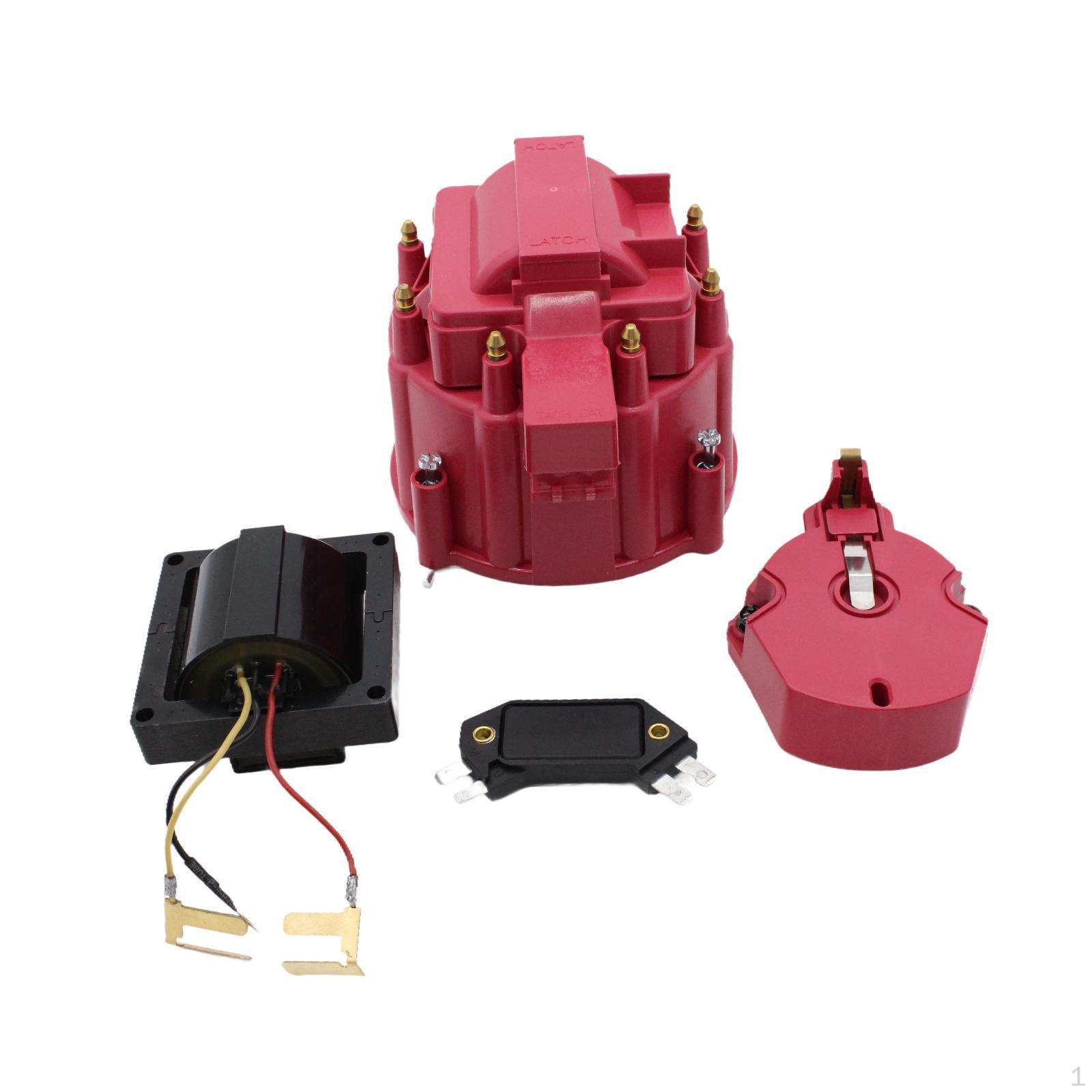 

Ignition Distributor Tune up Kit Cap and Rotor Automotive Accessories Male