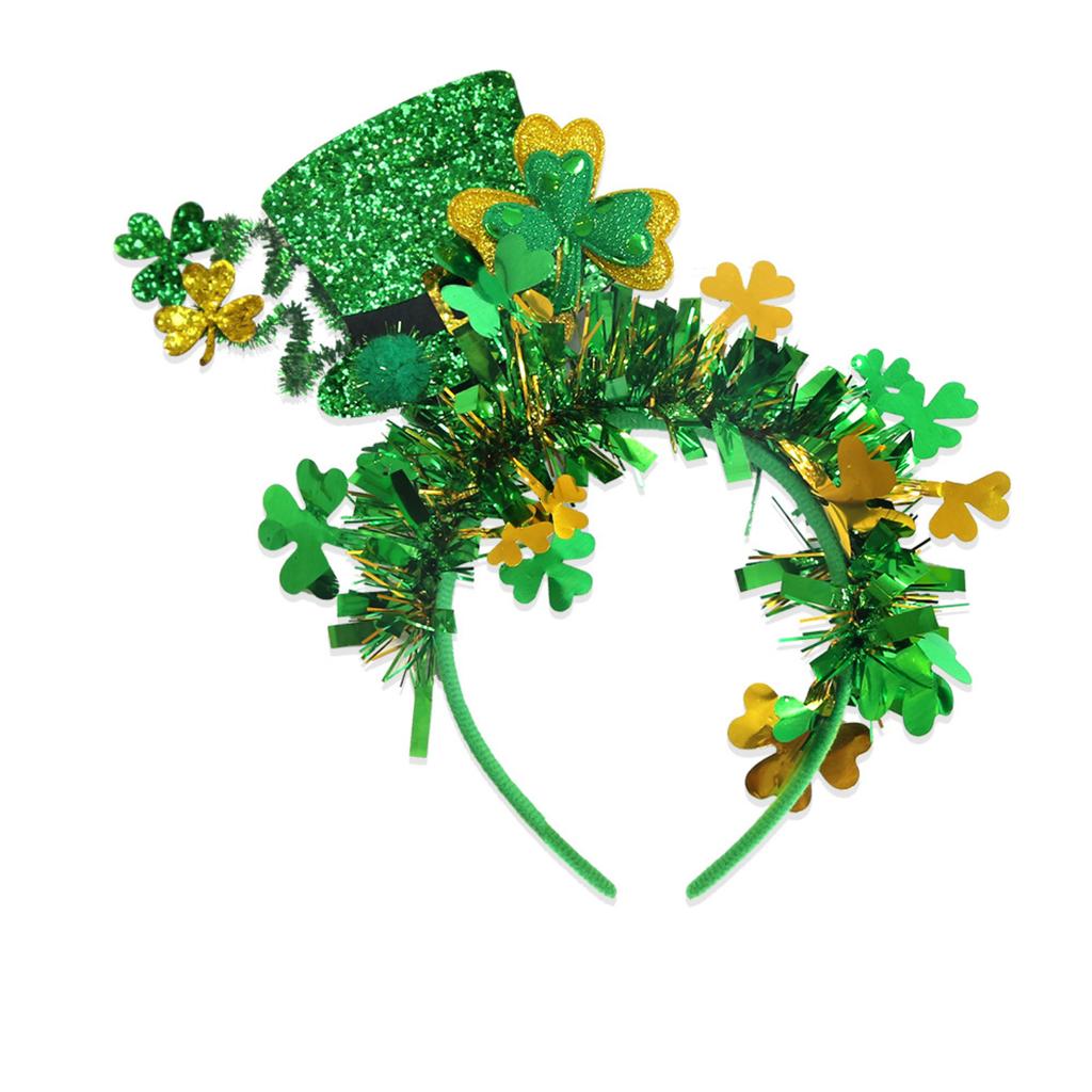 St. Opaski na głowę na Dzień Świętego Patryka & Gumki do włosów & Scrunchies