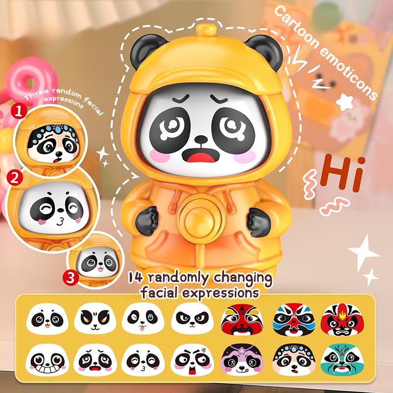 Fun Sichuan Opera Face Changing Panda Dolls Stress Reducing Toy 14 Unique Faces Crafts Ornament Toy Gifts For All Ages