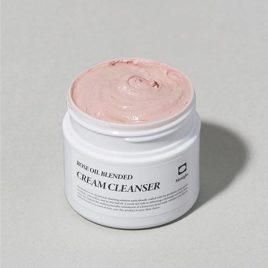 mornight rose oil blended cream cleanser 100g
