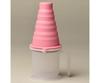 Nihon Yamamura Glass - Perfect Thickening Cup - Cherry Blossom - This single cup allows you to measure thickening agents.