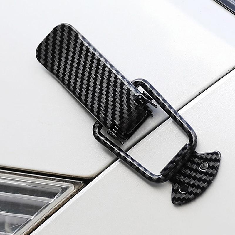 1 Paar Auto Stoßstangen Clip Haken Befestigungsclip Universeller Sicherheits Haken Schloss Clip Kit
