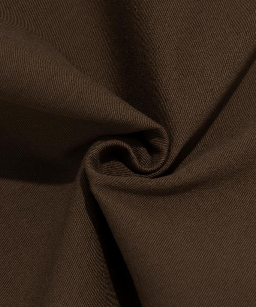 ANALOG MOOD Cotton Pintuck Wide Pants (Brown)