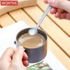 Small Titanium Coffee Cup Double Layer Cup Outdoor Camping Tableware Anti scald strap handle Tea tasting cup
