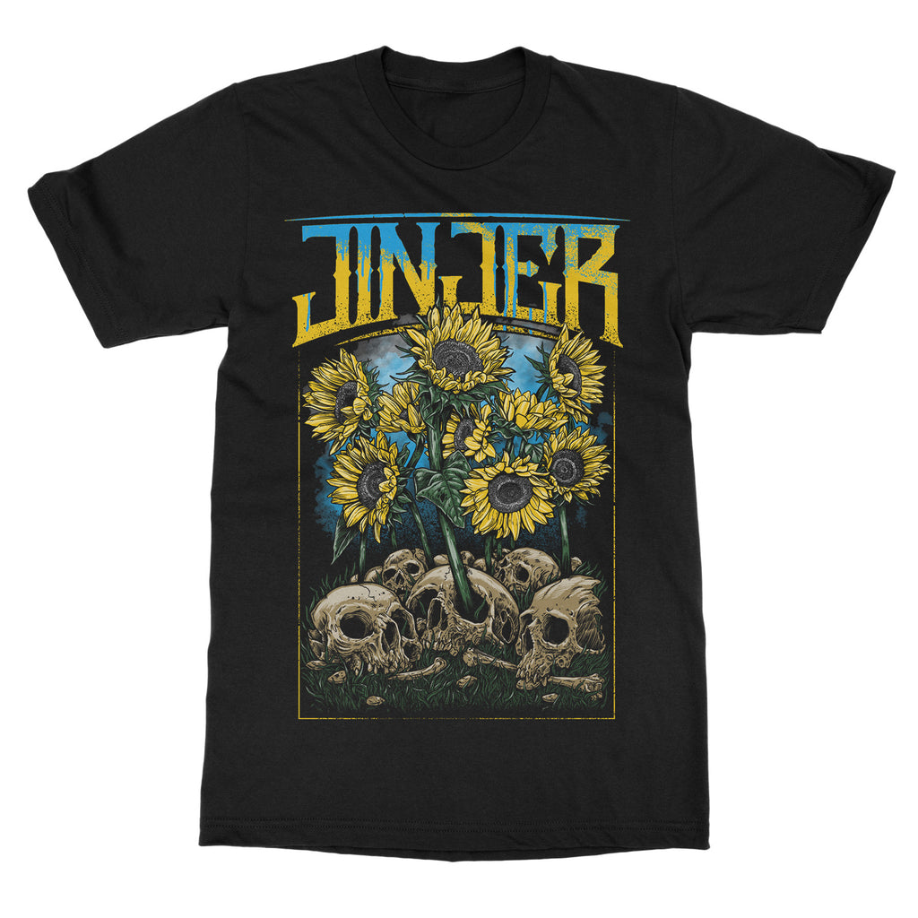 Nueva Camiseta de Algodón con Gráfico de la Banda JINJER Unisex Verano Manga Corta Marca de Moda Camiseta Lujo Casual Vintage Retro Top