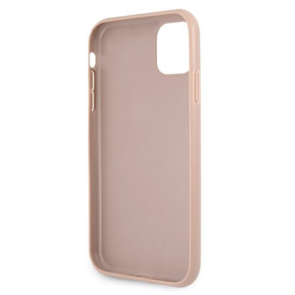 Guess Guhcn614Gmgpi Iphone 11 6,1/ Xr Różowy/Pink Hardcase 4G Big Metal Logo