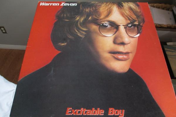 

LP Record WARREN ZEVON Excitable Boy 6E118 Asylum Records 1978 Canada Rock Used